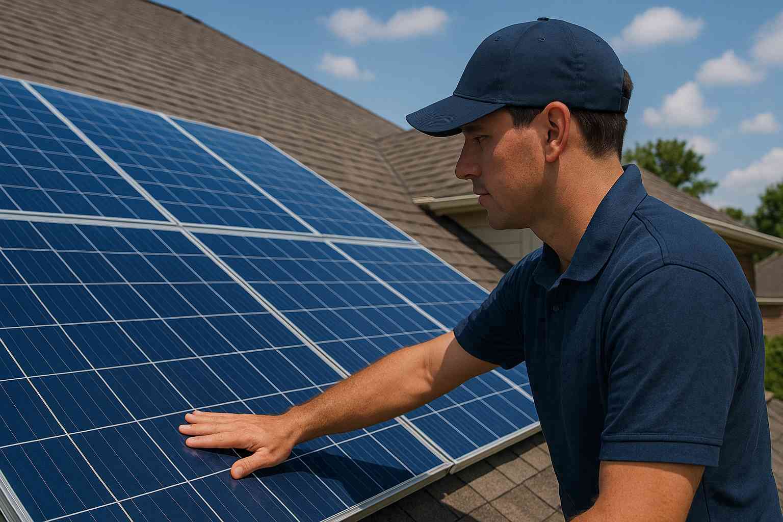 Residential Solar Panel Installation